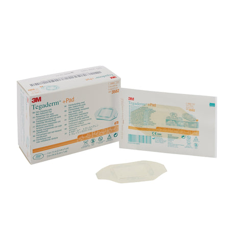 Transparent Film Dressing 3M™ Tegaderm™ 8 X 12 Inch Frame Style Delivery Rectangle Sterile #1629