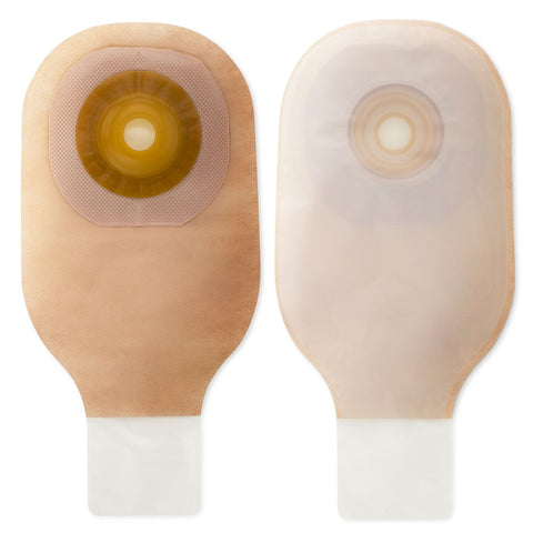 Hollister Colostomy Pouch Premier™ Flextend™ 8614 One-Piece System 12 Inch Length Convex, Pre-Cut 1-1/4 Inch Stoma Drainable