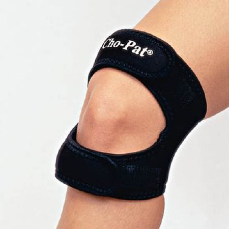 Patellar Knee Strap Cho-Pat® Medium Strap Closure 12-1/2 to 14-1/2 Inch Circumference Left or Right Knee