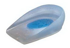 Silipos® WonderSpur™ Heel Cup Medium Silicone Clear / Blue Male 5 to 7 / Female 6 to 9