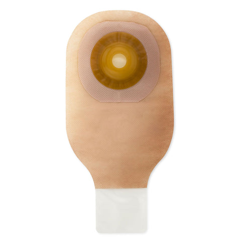 Hollister Colostomy Pouch Premier™ Flextend™ 8611 One-Piece System 12 Inch Length Convex, Pre-Cut 7/8 Inch Stoma Drainable
