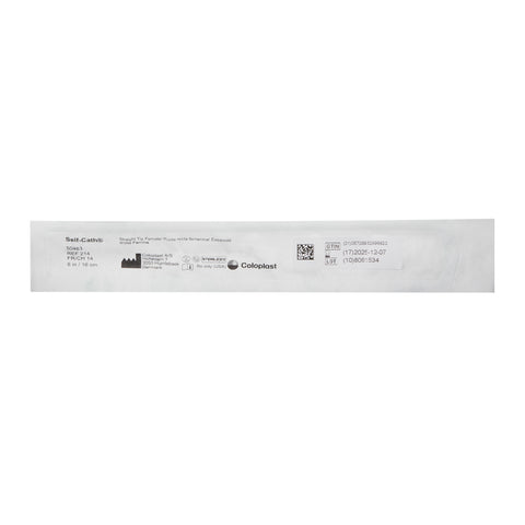 Coloplast Urethral Catheter Self-Cath® Straight Tip Uncoated PVC 14 Fr. 6 Inch #214