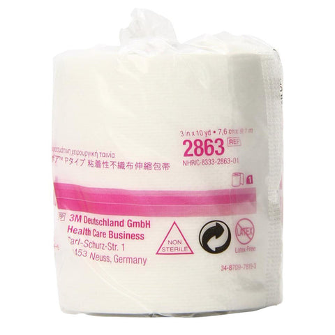 Perforated Medical Tape 3M™ Medipore™ H White Soft Cloth NonSterile