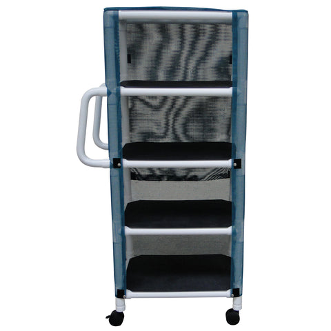 MJM International MJM's Superior Linen Carts Are Shipped Knocked Down® To Save On Freight #325-4C