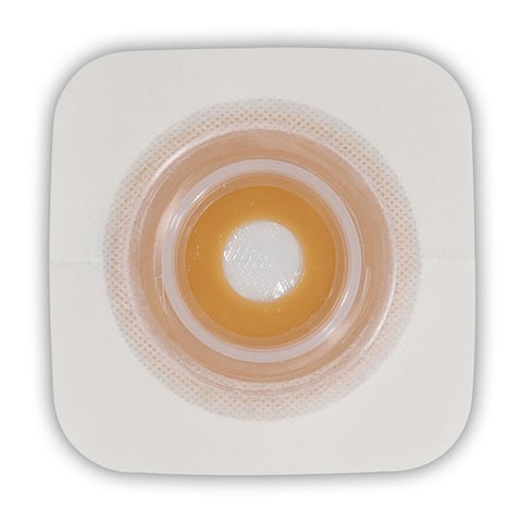 ConvaTec Ostomy Barrier Sur-Fit Natura® Trim to Fit 125264 , Standard Wear Stomahesive® Adhesive 45 mm Flange Sur-Fit® Natura® System Hydrocolloid Up to 1 to 1-1/4 Inch Opening 4 X 4 Inch