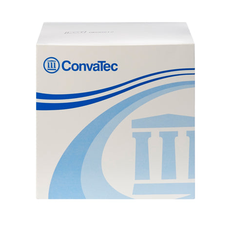 ConvaTec Ostomy Barrier Sur-Fit Natura® Trim to Fit 125264 , Standard Wear Stomahesive® Adhesive 45 mm Flange Sur-Fit® Natura® System Hydrocolloid Up to 1 to 1-1/4 Inch Opening 4 X 4 Inch