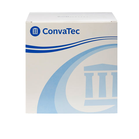 ConvaTec Ostomy Barrier Sur-Fit Natura® Trim to Fit 125261, Standard Wear Stomahesive® Adhesive 70 mm Flange Sur-Fit Natura® System Hydrocolloid 1-7/8 to 2-1/2 Inch Opening 5 X 5 Inch