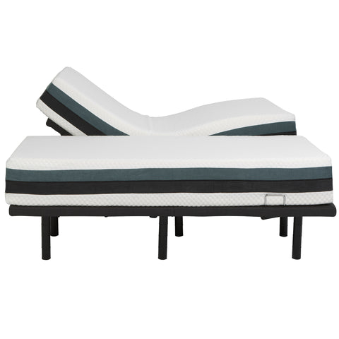 12" Iflip Sonoma Memory Foam Mattress with Adjustable Power Base