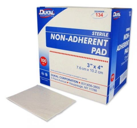 Non-Adherent Dressing Dukal™ Rayon / Polyester  Sterile