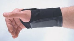 Wrist Support ProFlex® 4000 Single Strap Elastane / Elastic / Polyester Left Hand Black Medium