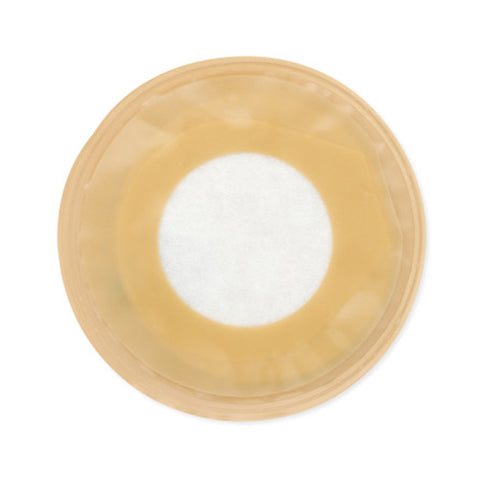 Hollister Filtered Stoma Cap Contour I™ Beige Odor-Barrier Pouch with SoftFlex, Barrier Opening 1-15/16 Inch, Cap Size 4 Inch #1796