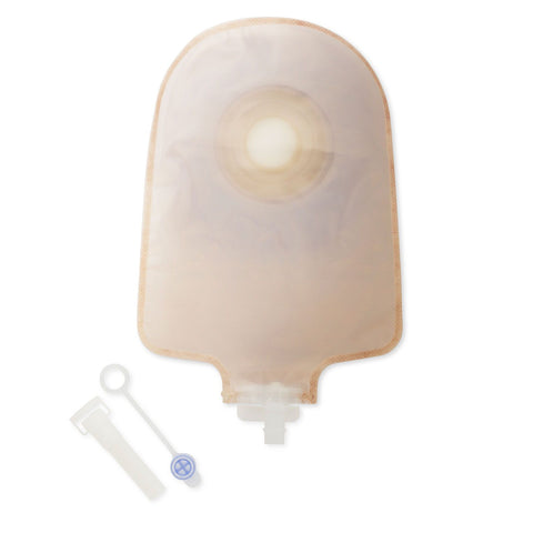 Hollister Urostomy Pouch Premier™ 8488 One-Piece System 9 Inch Length 1-1/2 Inch Stoma Drainable