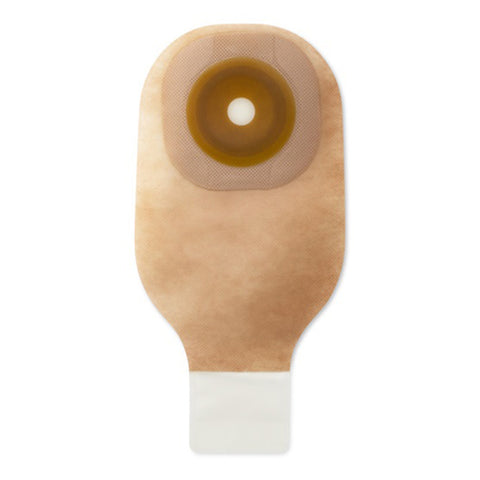 Hollister Colostomy Pouch Premier™ Flextend™ 8635 One-Piece System 12 Inch Length Flat, Pre-Cut 2-1/2 Inch Opening Size Drainable