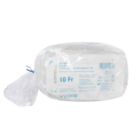 Sun Med Suction Catheter Kit Tri-Flo® Cath-N-Glove® 10 Fr. Beveled Tip #4895T