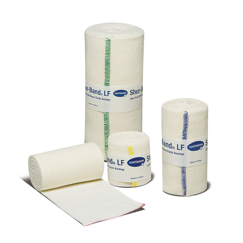 Elastic Bandage Shur-Band® LF Standard Compression Single Hook and Loop Closure Natural NonSterile