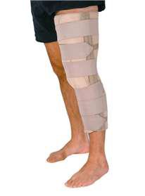 Knee Immobilizer AliMed® One Size Fits Most 20 Inch Length Left or Right Knee