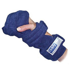 Hand / Thumb Orthosis ComfySplints™ Foam / Metal / Terry Cloth Left or Right Hand Purple Small