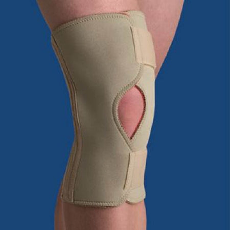 Knee Stabilizer Thermoskin® Small Hook and Loop Strap Closure 12-1/2 to 13-1/4 Inch Below Patella Circumference Right Knee