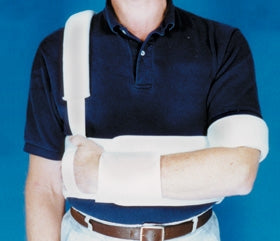 Torso / Shoulder Immobilizer AliMed® Large Foam / Plastic Hook and Loop Closure Left or Right Arm