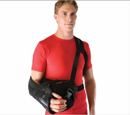 Arm Sling DonJoy® UltraSling® II ER Buckle Closure / Hook and Loop Closure Large 13 Inch and Up Lower Arm Length