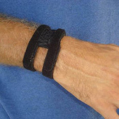 Wrist Support WristWidget® Low Profile / Wraparound Cotton / Nylon Left or Right Hand Black One Size Fits Most