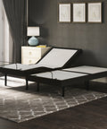 Ghostbed Hybrid 12" Medium-Plush Mattress with Luxury Adjustable Base