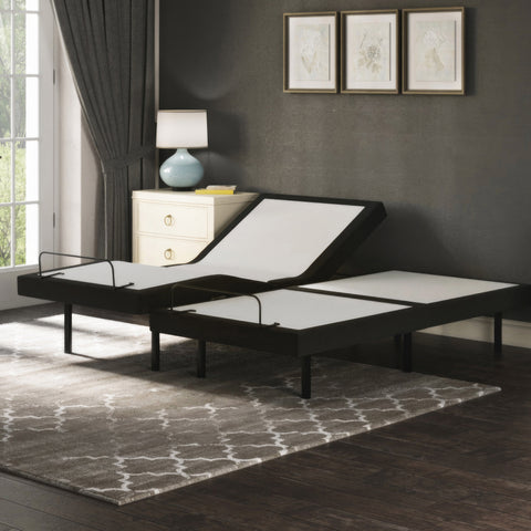 Ghostbed Hybrid 12" Medium-Plush Mattress with Luxury Adjustable Base