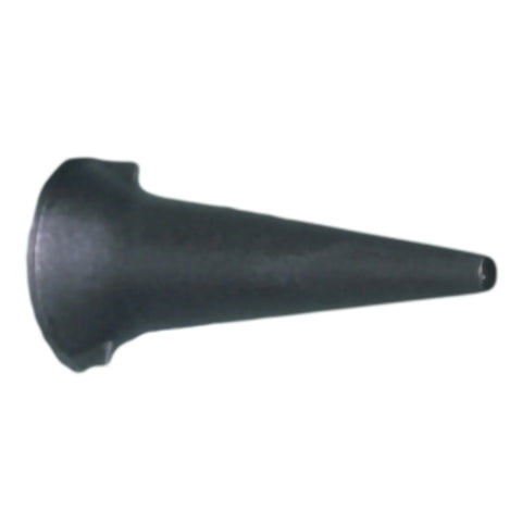 Ear Speculum Tip Round Tip Plastic 2.5 mm Length Disposable #7250