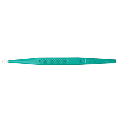 Dermal Curette Miltex® 5-1/2 Inch Length Flat Handle 5 mm Tip Round Loop Tip #33-55