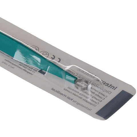 Dermal Curette Miltex® 5-1/2 Inch Length Flat Handle 7 mm Tip Round Loop Tip  #33-57