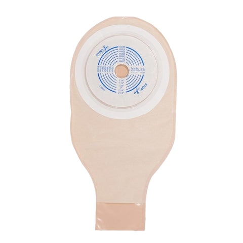 ConvaTec Colostomy Pouch ActiveLife® 400599 One-Piece System 12 Inch Length Flat, Trim to Fit 3/4 to 2-1/2 Inch Stoma Drainable