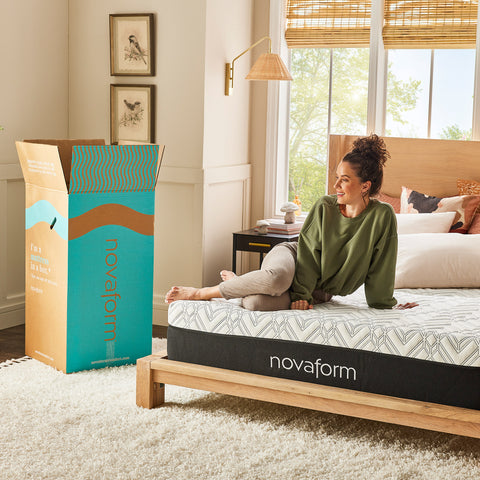 Advanced Back Support plus 12” Responsive Foam Mattress