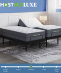 Ghostbed Luxe 13" Memory Foam Mattress with Adjustable Base