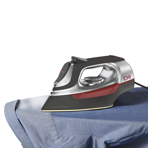 Electronic Clothing Iron with Retractable Cord
