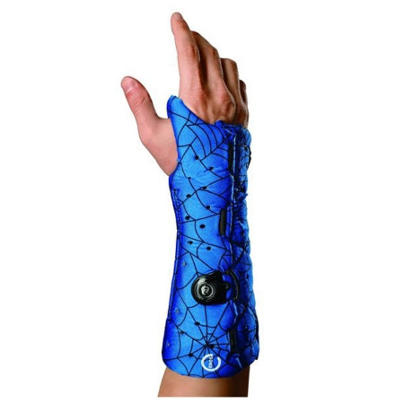 Wrist / Forearm Brace Exos® Short Arm Thermoformable Polymer Right Hand Spider Print X-Small 7-1/4 to 8 Inch Hand Circumference