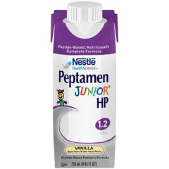 Pediatric Oral Supplement Peptamen Junior® HP Vanilla Flavor 8.45 oz. Carton Liquid Protein Impaired GI Function