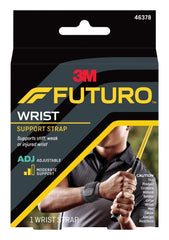 Wrist Support Futuro™ Wraparound / Wristlet Fabric / Foam Left or Right Wrist Black One Size Fits Most