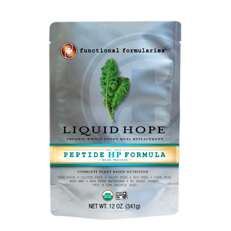 Oral Supplement Liquid Hope® Peptide HP Formula Unflavored Liquid 12 oz. Pouch