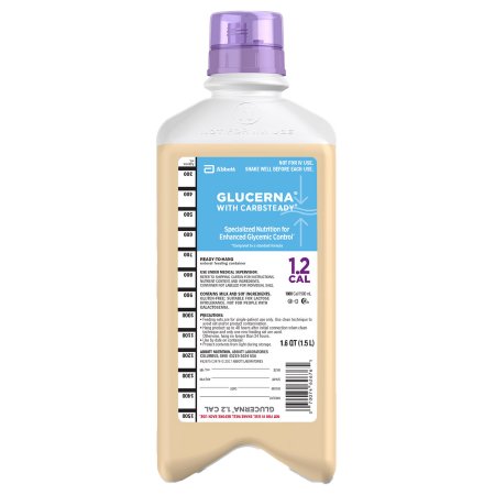 Oral Supplement Glucerna® 1.2 Cal Unflavored Liquid 1500 mL Bottle