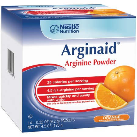 Oral Supplement Arginaid® Orange Flavor Powder 0.32 oz. Individual Packet