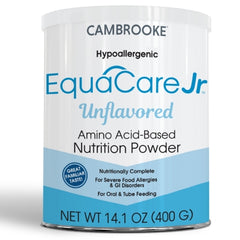 Pediatric Oral Supplement EquaCare Jr™ Unflavored 14.1 oz. Can Powder Amino Acid Food Allergies