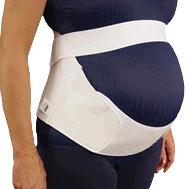 Maternity Support Belt Maternity-Mate™ Large Hook and Loop Closure 30 to 38 Inch Waist Circumference 8 Inch Back Height to 4 Inch Front Height Adult