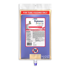 Pediatric Tube Feeding Formula Peptamen Junior® 1.5 Unflavored 1000 mL Bag Liquid Whey Protein Impaired GI Function