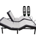 Ghostbed Hybrid 12" Medium-Plush Mattress with Luxury Adjustable Base