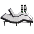 Ghostbed Hybrid 12" Medium-Plush Mattress with Luxury Adjustable Base