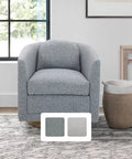 Details by Becki Owens Isla Upholstered Swivel Chair