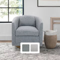 Details by Becki Owens Isla Upholstered Swivel Chair