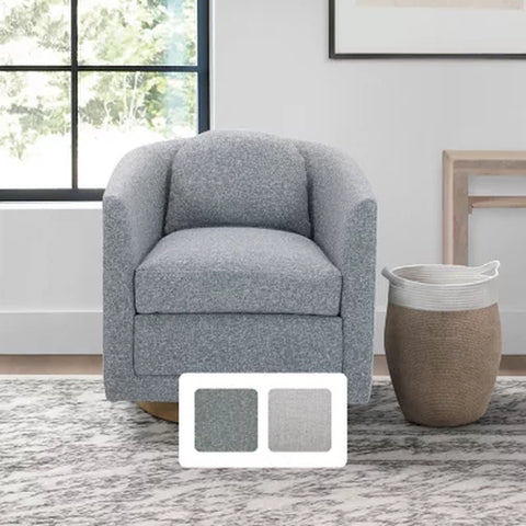 Details by Becki Owens Isla Upholstered Swivel Chair
