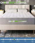 Ghostbed Hybrid 12" Medium-Plush Cooling Mattress