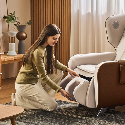 FAMILIE Massage Recliner with Calf Massage